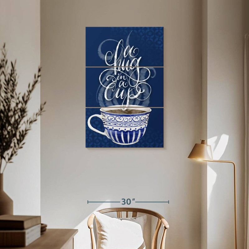 Tergel Tea Time I, 57" H x 36" W