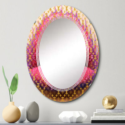 Luscious Designer Lips I - Fashion Lips Wall Mirror