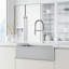 Robinet de cuisine à douchette rétractable 3 fonctions H 1 po Edison Pro-93689081