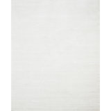 Hand Knotted Area Rug in White