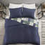 Courtepointe double / grand / marine, réversible avec patchwork et tissu écossais, 10% autres fibres, taies décoratives à fermeture à glissière bleu marine pour lit double / grand, motifs écossais, rembourrage en coton, fermeture à glissière facile à utiliser-117361694