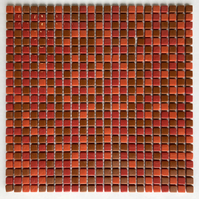 Sicily 0.5" x 0.5" Glass Grid Mosaic Wall & Floor Tile