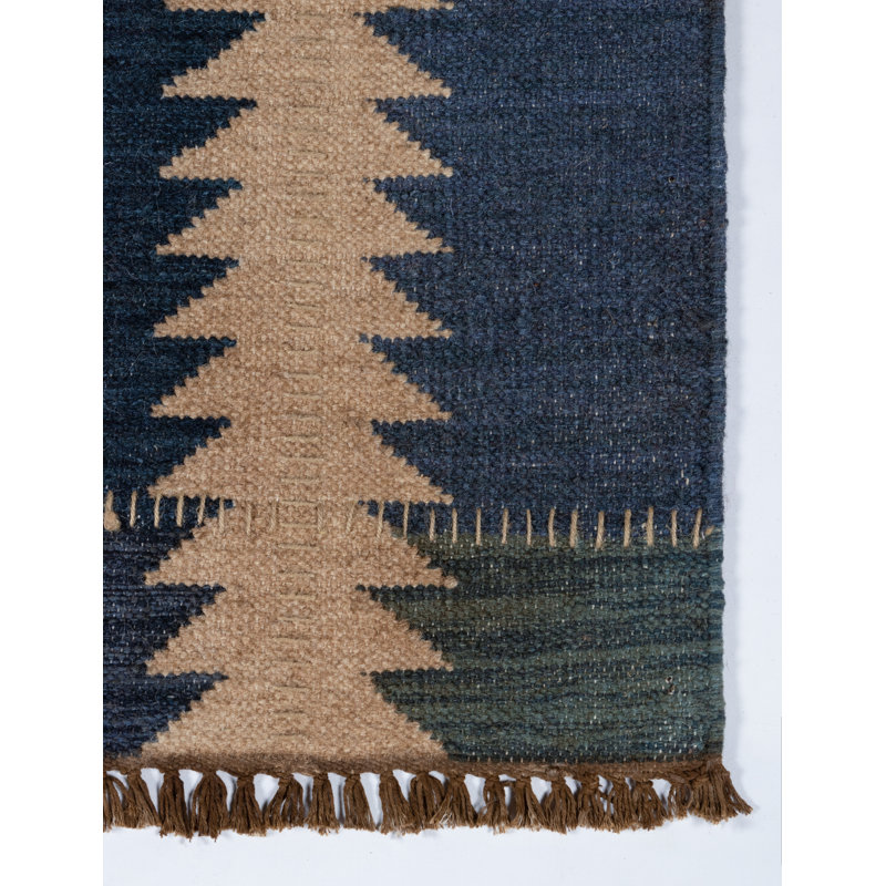 Duar Wool Striped Area Rug, Rectangle 3'6" x 5'6"