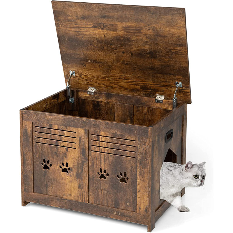 Enclosed Litter Box Housing