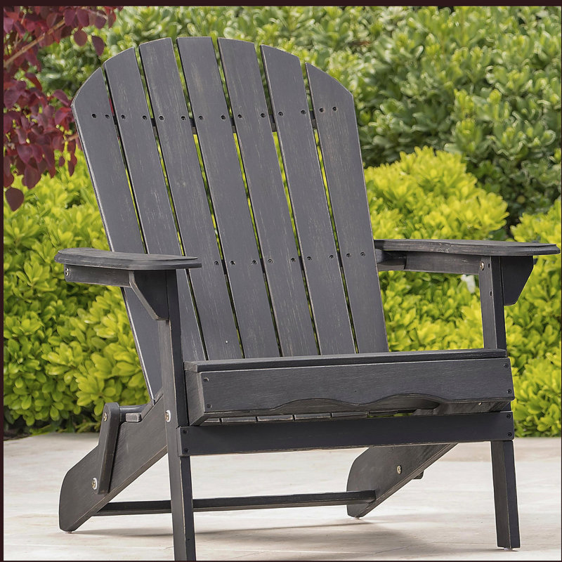 CHAISE ADIRONDack, Gris foncé