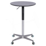 Movable Adjustable Bar Table, Pub Table, 360 Swivel Counter Bistro Table