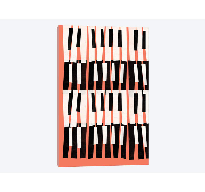 «Piano Sounds», impression sur toile, H 18 po x l 12 po x P 1,5 po, Toile tendue, Pas de tapis