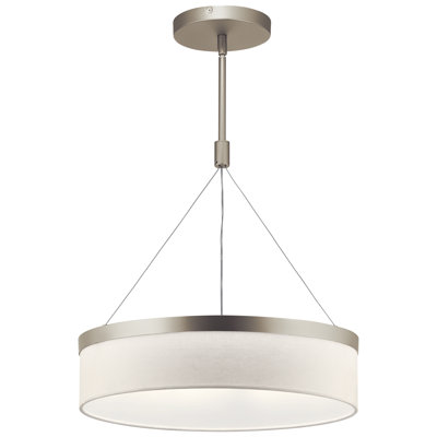 3 - Light Dimmable LED Drum Chandelier