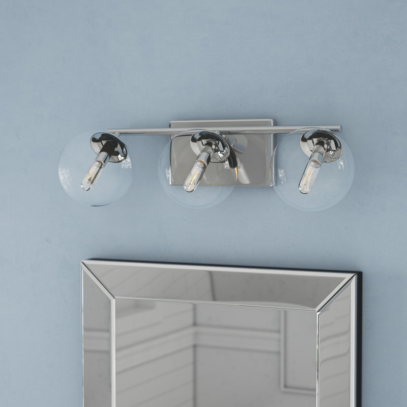 Éclairage pour salle de bain 3 lumières Byrd