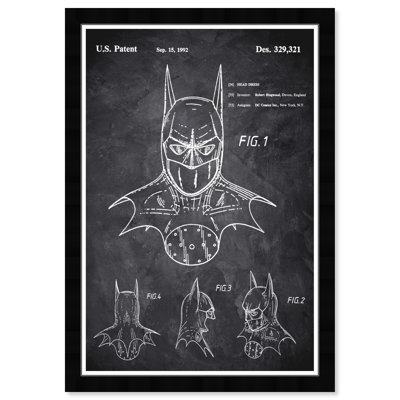 " Batman 1992 Chalkboard "