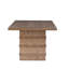 Madison Solid Wood Double Pedestal Dining Table