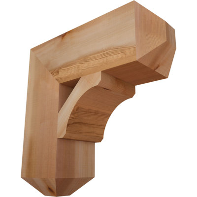 H Support en bois / corbeau