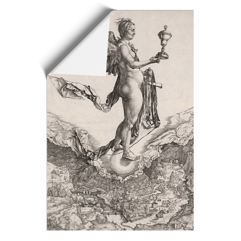 Nemesis by Albrecht Dürer - No Frame Print, 42cm H x 30cm W x 0.1cm D