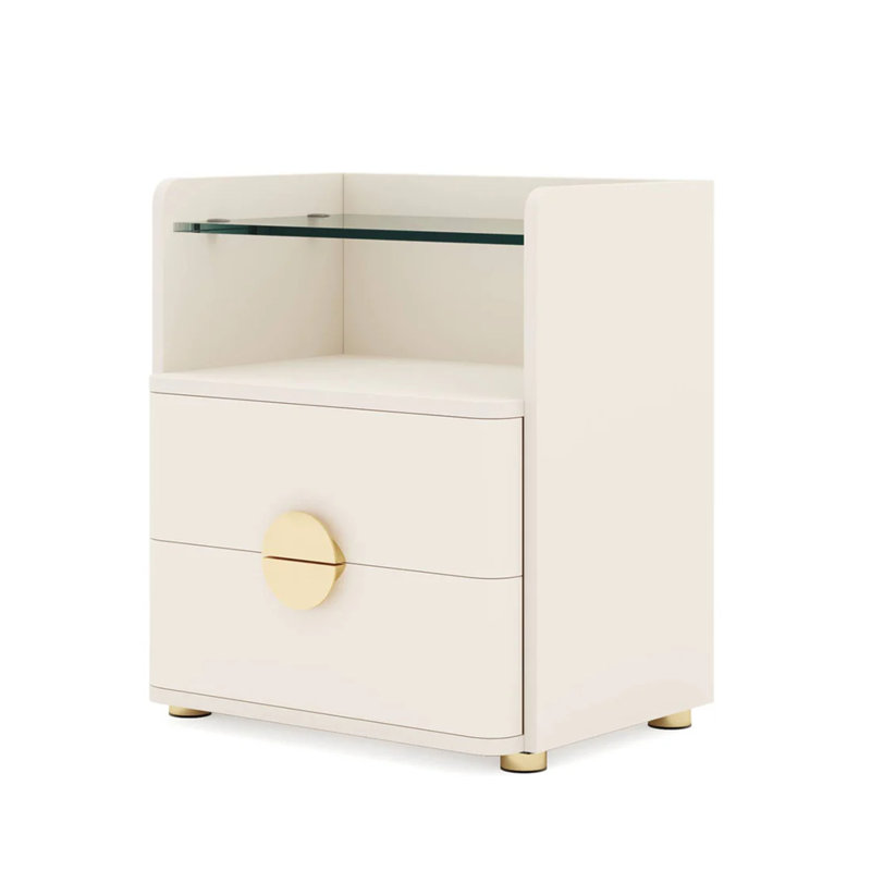 Side Cabinet,Bedside Table,Storage Nightstand