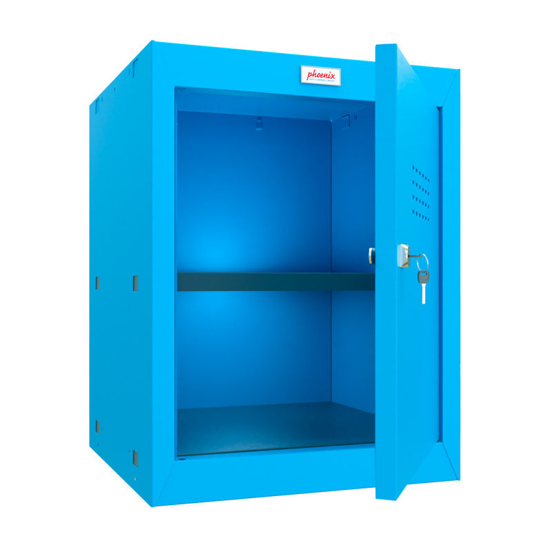 Metal 1 - Tier 40cm with Key, Blue