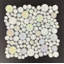 12.5" x 12.5" Glass Random Mosaic Wall & Floor Tile-74132065