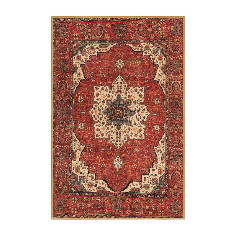 Oriental Indoor Rug, Rectangle 3' x 5'