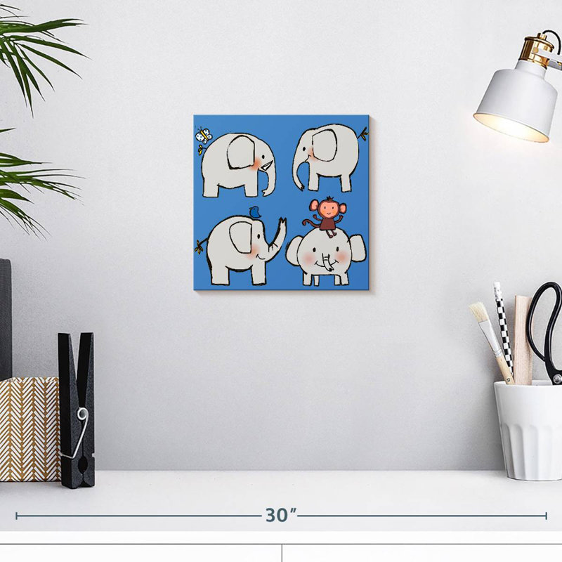 Ellie et ses amis, H 10 po x l 10 po