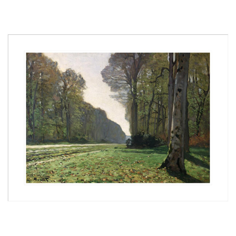 Claude Monet - Estampe numérique encadrée, H 22,82 po x l 29,5 po