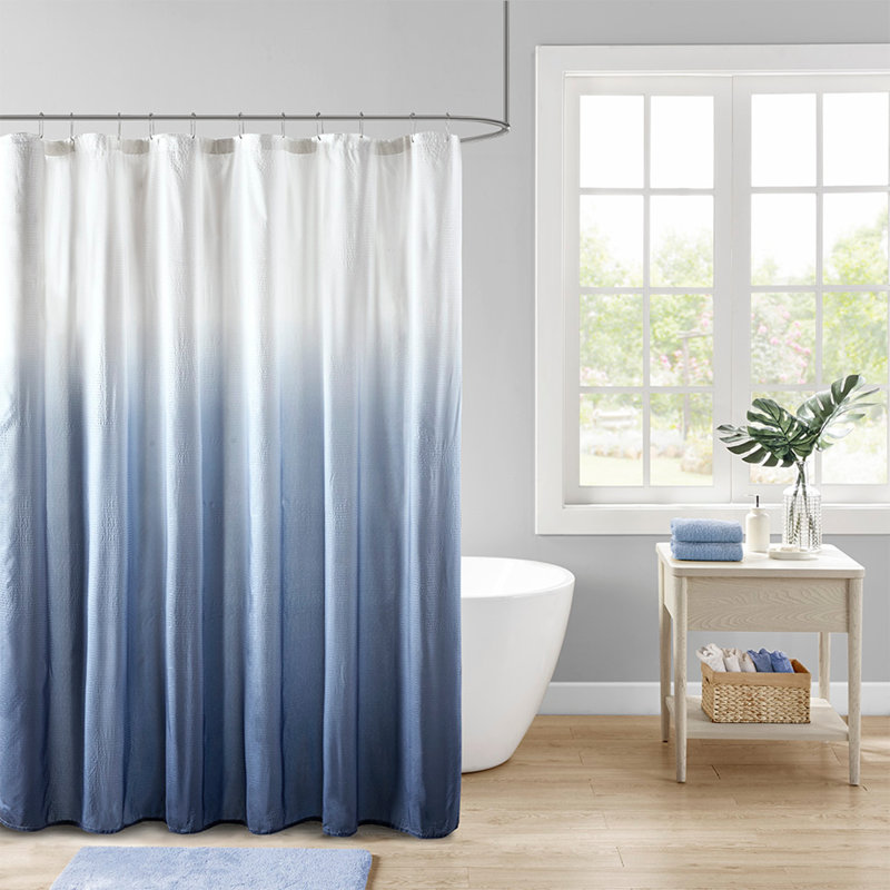 Rideau de douche Ombre, Bleu