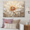 Minimalisme Dahlia I sur impression sur toile