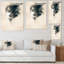Portrait de femme liquide Modern Art - toile murale glamour-691371042-691371063