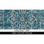 Tapis turquoise/ivoire oriental Christa-700616359