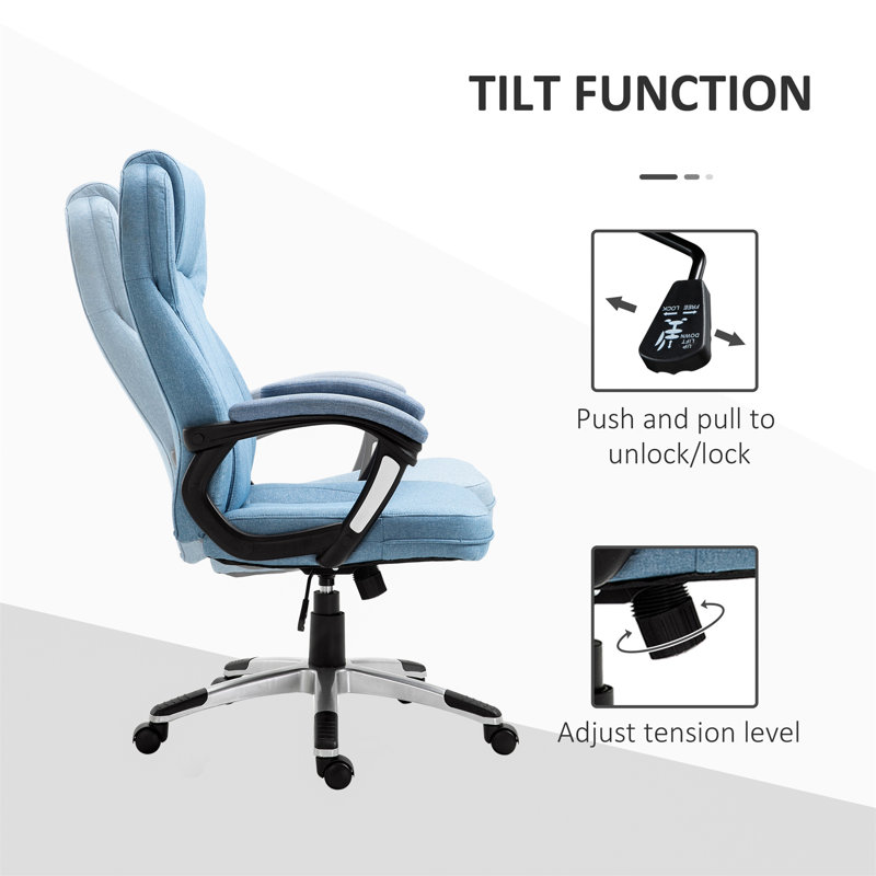 Alphonia Executive Chair, Blue
