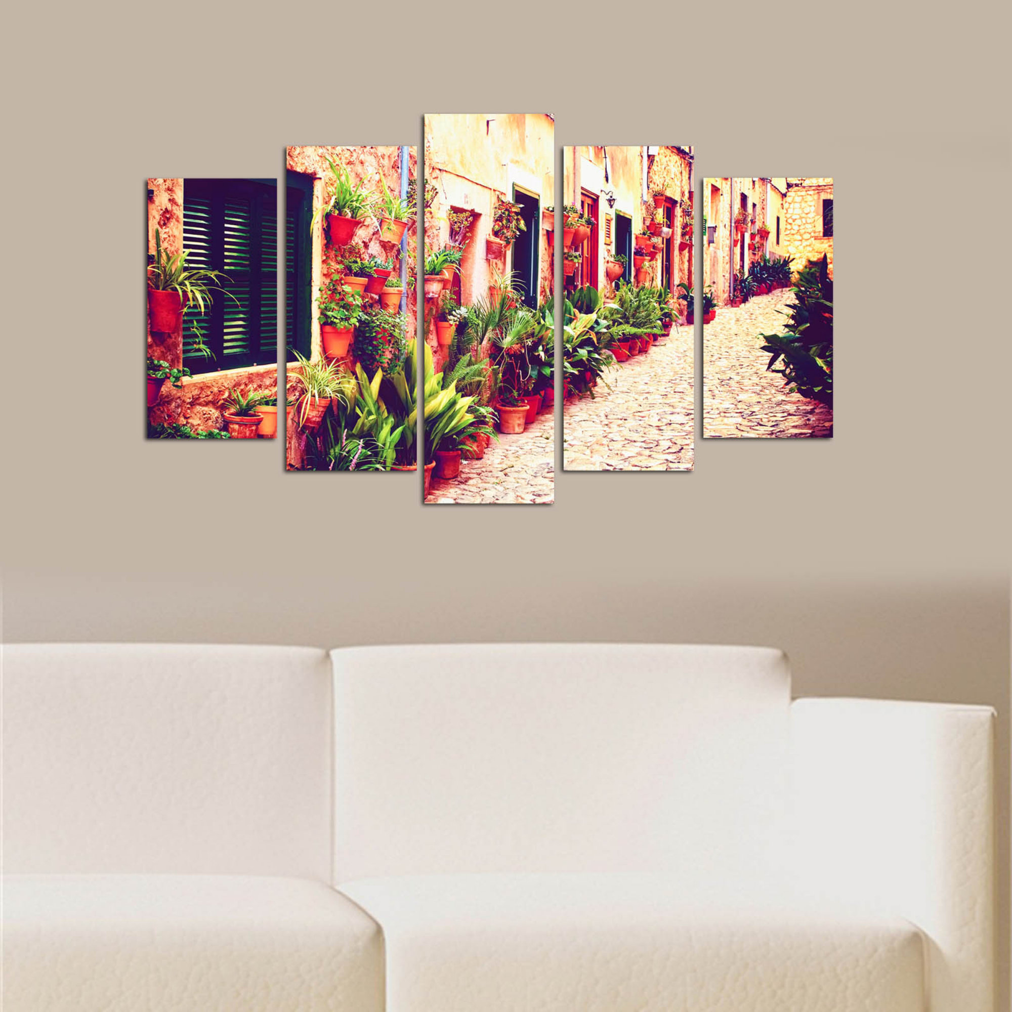 East Urban Home 5 Piece Unframed Painting Set on MDF - Wayfair Canada