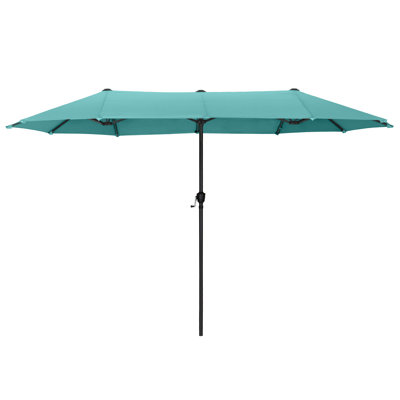 Aletse 156'' x 78'' Rectangular Market Umbrella