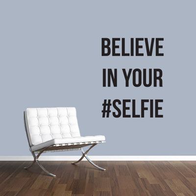 Text & Numbers Non-Wall Damaging Wall Decal