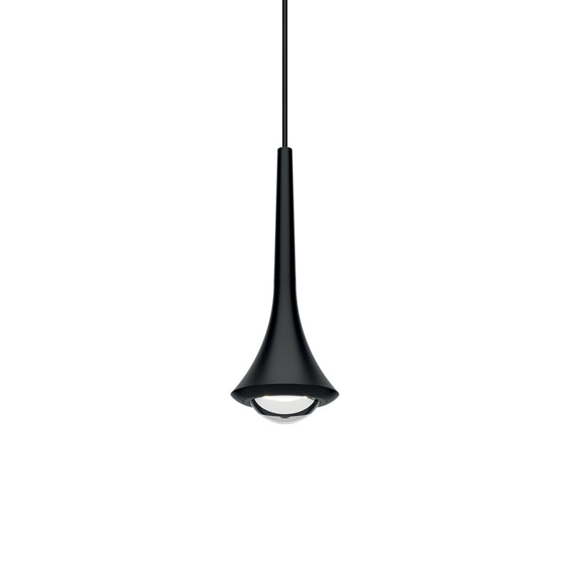 Lodes Rain Suspension Lamp Black Cable Line-V, Black