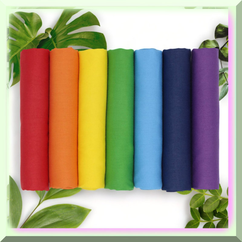 Rainbow Bliss 7-Piece Bundle 45cm x 50cm