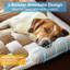 Coussin pour chien en peluche à carreaux, coussin de canapé antidérapant pour chien et protecteur de meubles-155375035-155375036