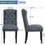 104cm H Tufted Polyester Blend Upholstered Side Chair-827120291