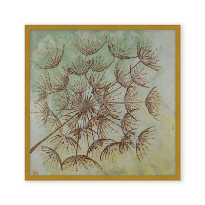 Nature Inspired "Dreamy Dandelion" Canvas Wall Art By Karen Biery