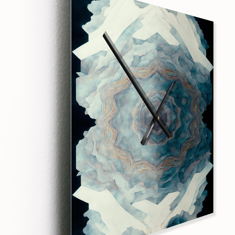 Horloge murale moderne géométrique sacrée VI, Très petit