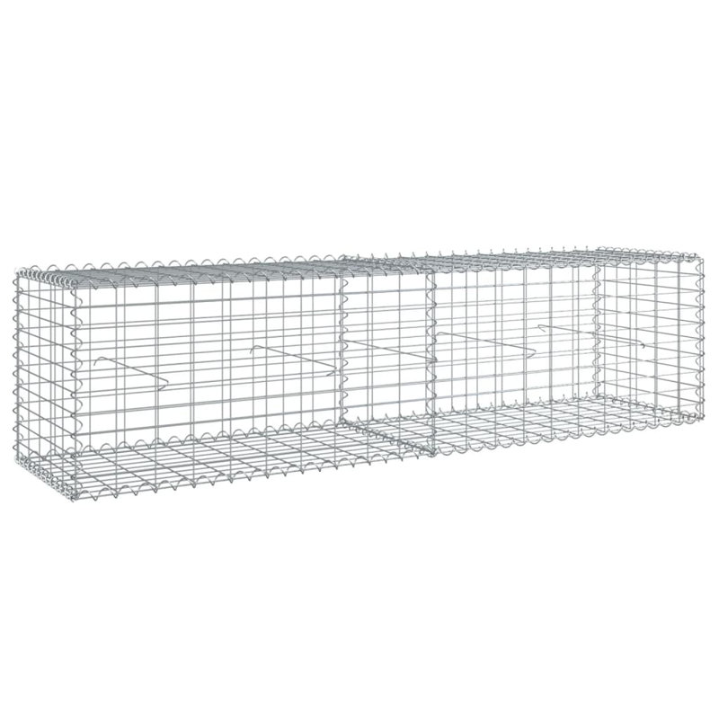Chanah Stainless Iron Wire Fence Panels, 50cm H x 200cm W x 50cm D