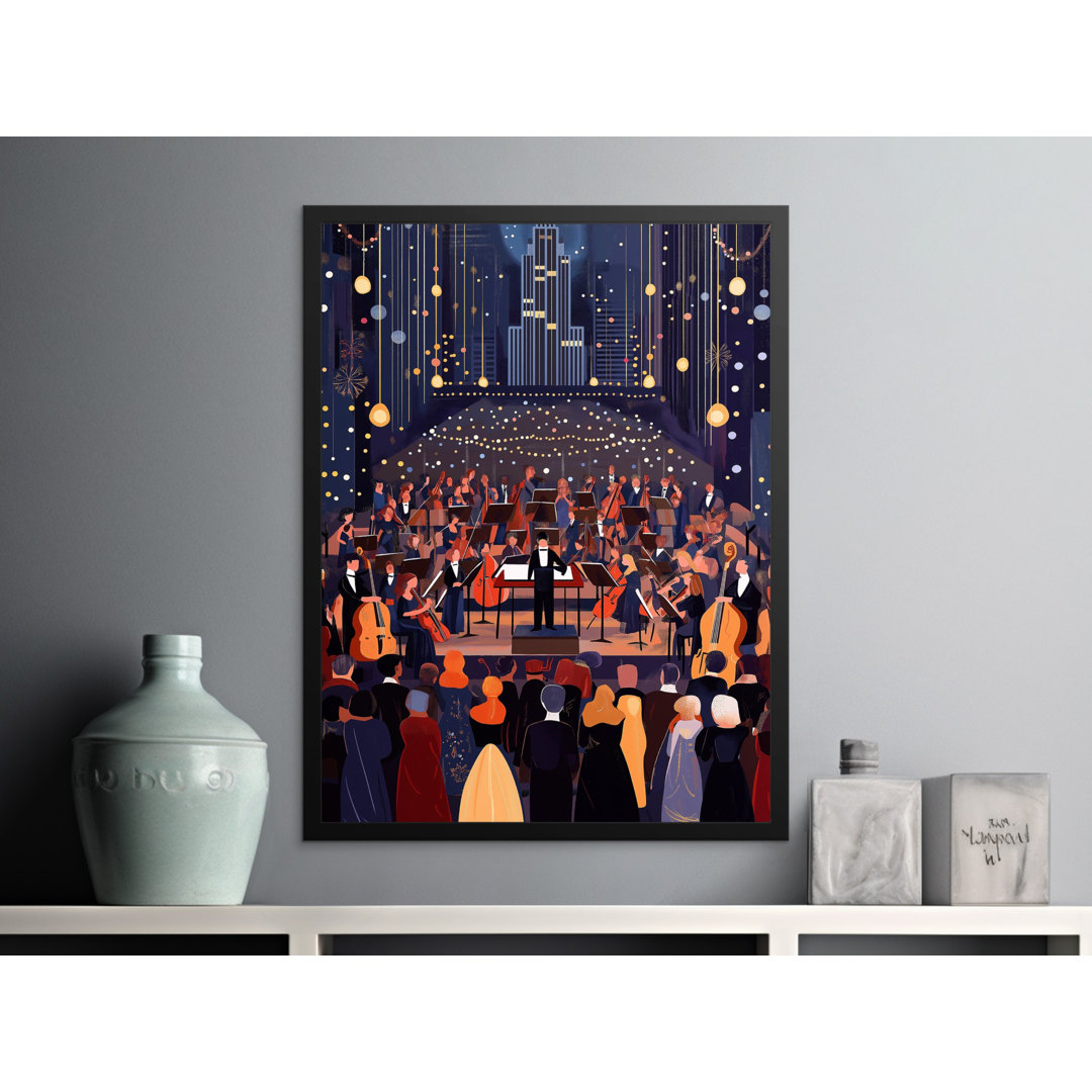 New York Christmas Matte Poster