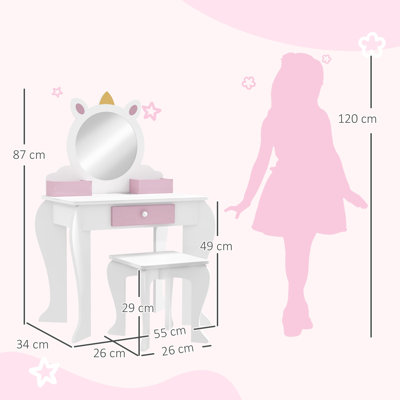 Granada Dressing Table with Mirror