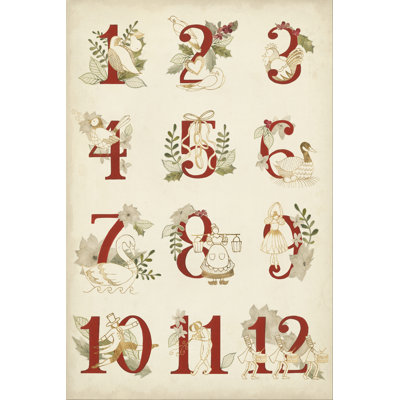 Les douze jours par Grace Popp - reproduction sur toile tendue