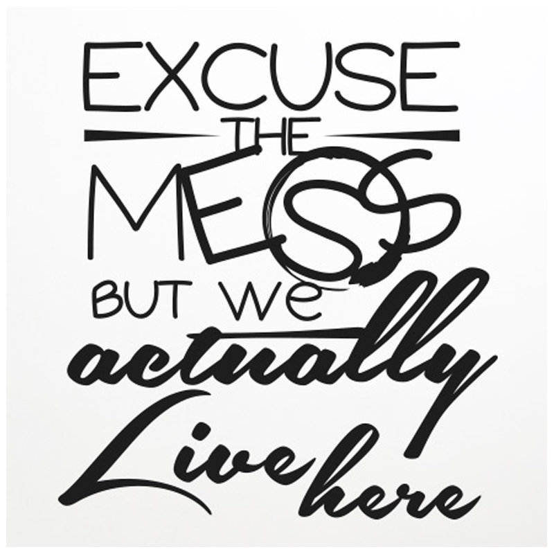 Non-Wall Damaging Wall Decal