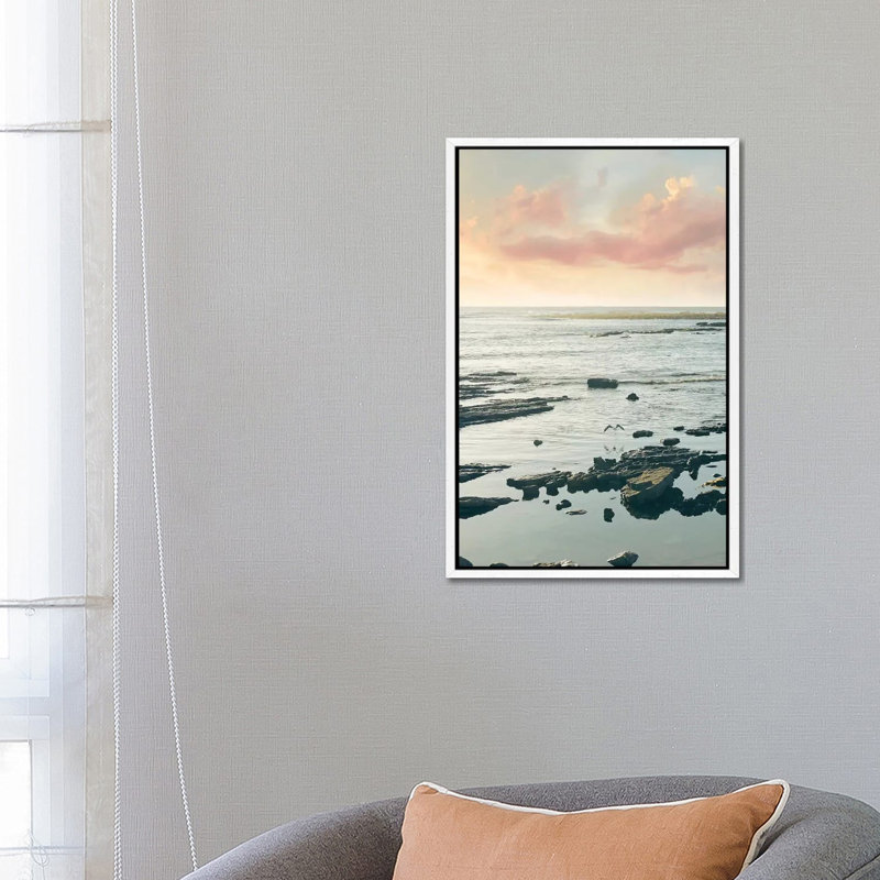 Rocklands 1 Piece Wall Art on Canvas, 66.04 cm H x 45.72 cm W, White Framed