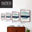 Waves I, reproduction encadrée - bois massif-876868756-876868713