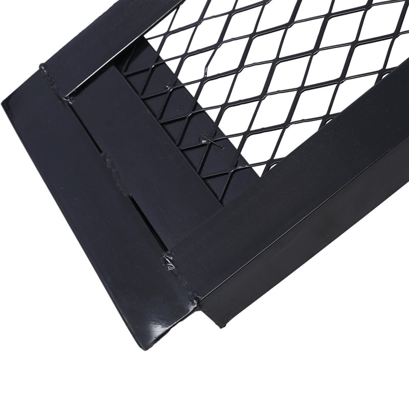 Rampe de chargement en acier 80 po, capacité de 800 lb, rampe portative pour moto, rampe pliable pour camionnette, noir, paquet de paire