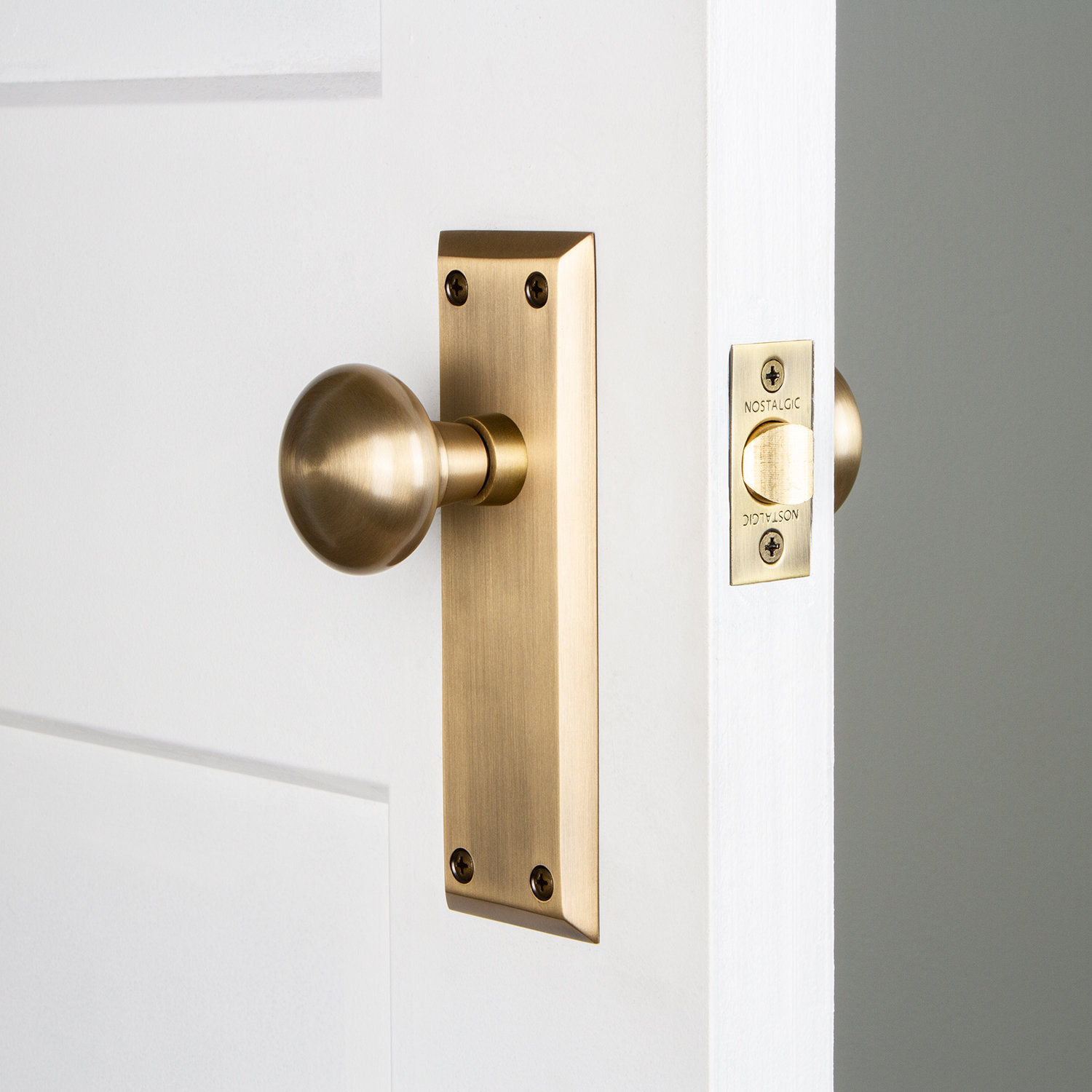 Classic Brass Door Knobs from Period Style