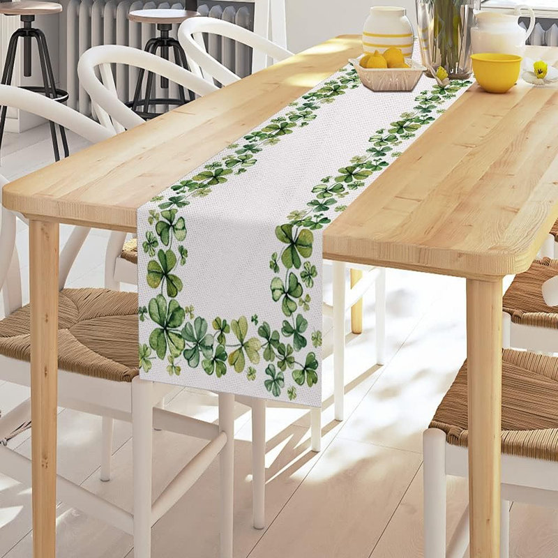 Chemin de table Lucky Clover Shamrocks