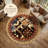 Round Southwestern Brown Non-slip Washable Area Rug-1624005103
