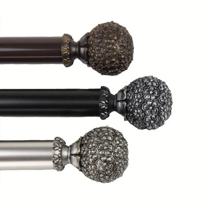 Lush Traverse Single Curtain Rod