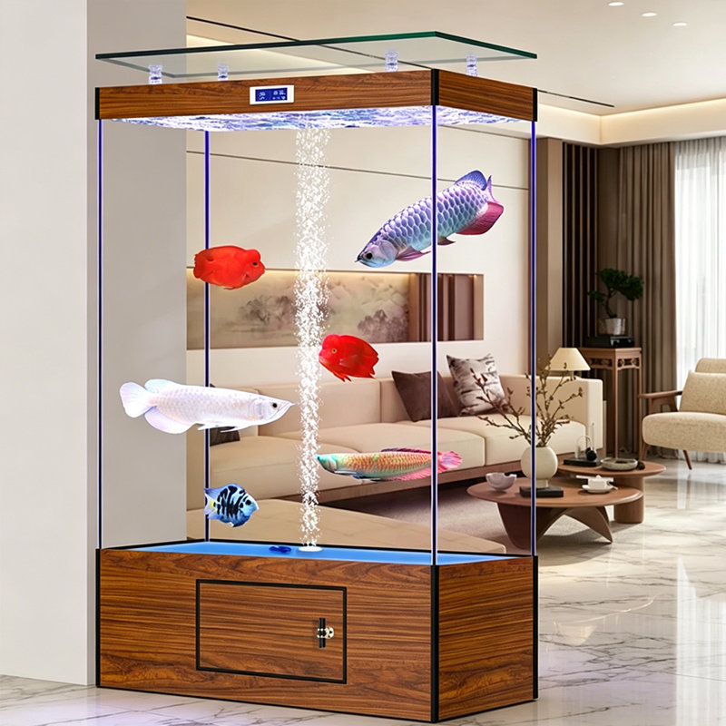 Aquarium 104-114 gallons, Walnut